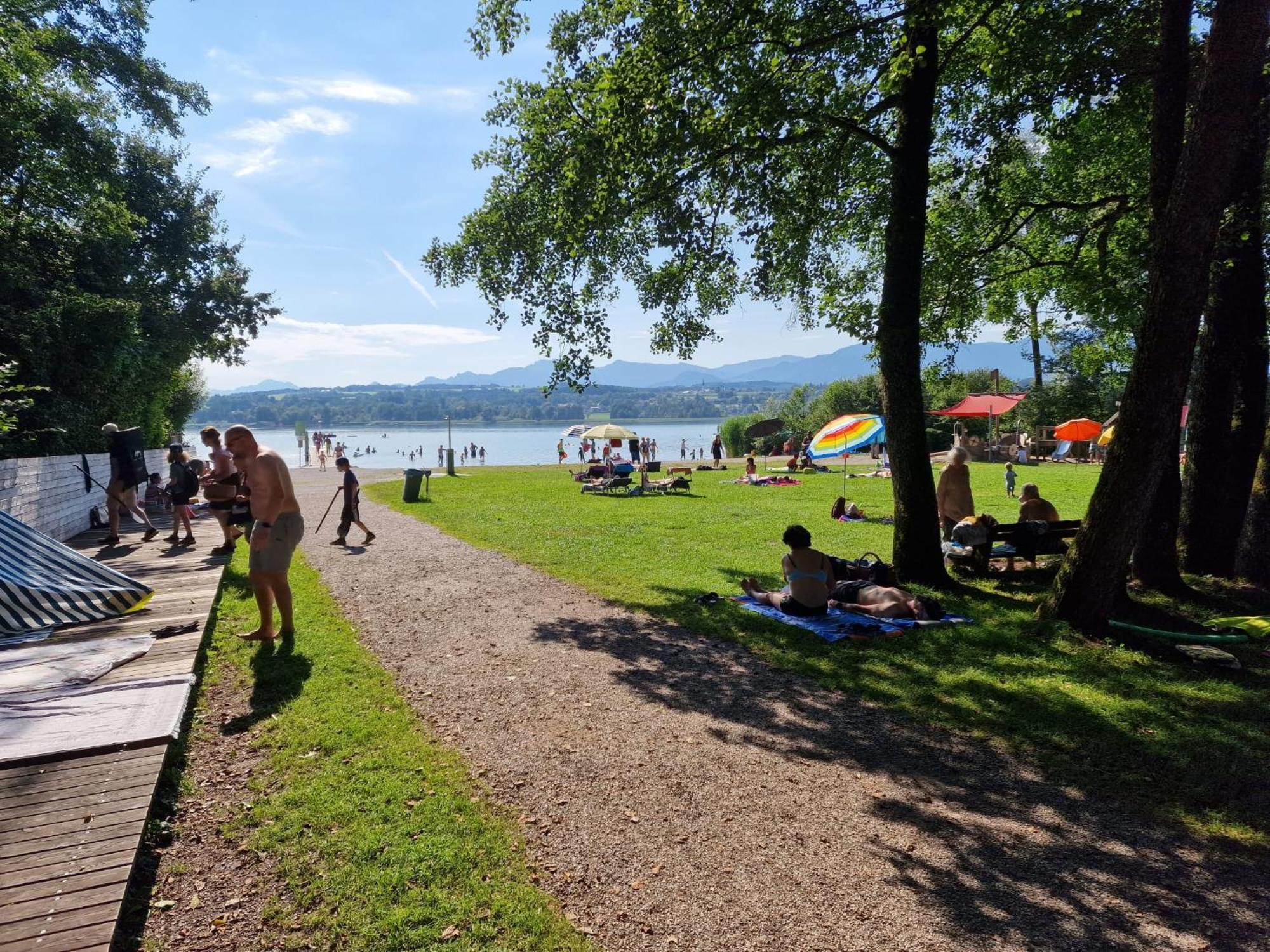 Ferienwohnungen Am Simssee Mit Alpenblick, Gutshof Alpenblick Stephanskirchen ภายนอก รูปภาพ